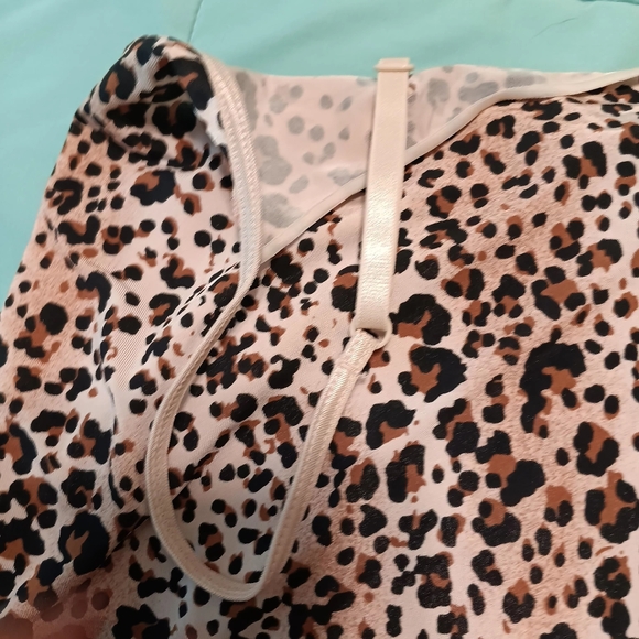 Jockey Sz Medium Leopard Print Buttery Soft Touch Women Camisole - Picture 4 of 10